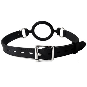 Esaret köle seks oyuncakları deri kemer SM derin boğaz açık ağız <span class=keywords><strong>Ball</strong></span> topu yumuşak silikon <span class=keywords><strong>O</strong></span> halka ağız Mouth - Product Image 3