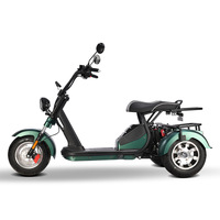 Motocicleta Eléctrica de Tres Ruedas Estilo Harley de Alta Velocidad para Adultos, con Alta Relación Costo-Rendimiento y Rendimiento Estable, 60V 2000-4000W