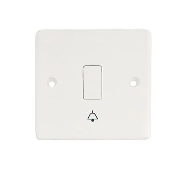 VNX White Bakelite New Design 10A Bakelite DoorBell Electrical Wall Switches for Home