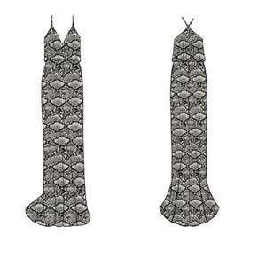 <span class=keywords><strong>Ameno</strong></span> 2023 Nouvelle robe décontractée pour femmes avec impression florale - Product Image 5