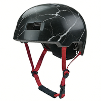 Casque de cyclisme multi-sports léger en polycarbonate pour skateboard, roller, patin à roulettes, BMX, vélo, pour adultes et jeunes