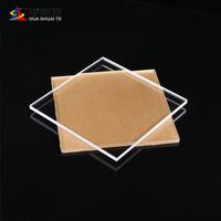 Plaque de verre plastique transparente en acrylique coulé épais HUASHUAITE haute transparence 3mm 5mm 9mm 12mm 1220*2440 2m X 3m