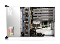 Serveur 4U avec un seul processeur AMD EPYC 7003/7002, 16x DDR4, 12x SATA/SAS 3.5' HDD, 4x PCIe4.0, cartes GPU et serveur en rack