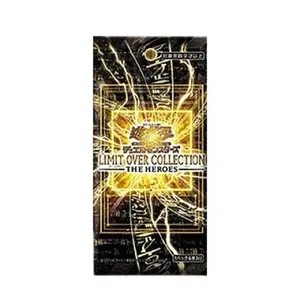 YuGiOh Limit Over Collection the Heroes Booster Box Versión Japonesa Caja Negra Cartas de Juego de Anime - Product Image 6