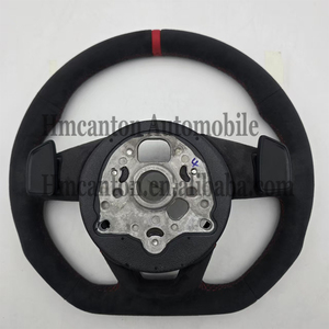 Alcantara พวงมาลัยสำหรับรถ Audi A3 A4 A5 A6L A8 Q3 Q4 Q5 Q5 Q7 Q8 TT B9 - Product Image 2