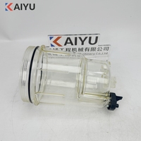 Boîtier de filtre séparateur eau-carburant 61005353 pour excavatrice SANY SY245 SY215, pièces détachées d'origine