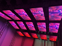 Meilleur prix Dmx 3d Led Système d'écran d'affichage à LED cinétique de levage Treuil Écran à LED Lumière cinétique