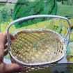 Handmade Bamboo <b>Basket</b> Vietnam Bamboo Fruit <b>Basket</b> <b>Egg</b> <b>Basket</b> Natural Woven Storage <b>Basket</b> OEM Supplier - Product Image 2
