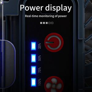 Lámpara de Camping Recargable, Ventilador y Luz Multifuncional, Portátil para Exteriores, Lámpara de Emergencia para Tienda de Campaña con Gancho - Product Image 3