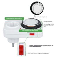 Timer Dapur Eropa Klasik Manual Mekanis untuk Memasak, Memanggang, Kafe, Grosir