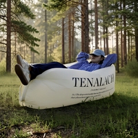 Canapé gonflable en tissu Oxford, inclinable, pour se reposer, pour festival de musique, camping, pique-nique, plage en plein air