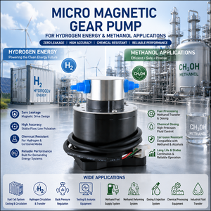 ปั๊มเกียร์ความแม่นยำสูง 3.0MPa สำหรับการผลิตพลังงานไฮโดรเจนใหม่และระบบปรับสมดุลเซลล์เชื้อเพลิงเมทานอล - Product Image 1