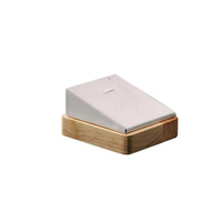 Support de téléphone en bois pour bureau avec repose-téléphone incliné rembourré pour smartphone, tablette, bureau, table de chevet, décoration de la maison, cadeau