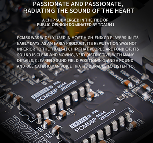 BRZHIFI PCM56 coassiale digitale a analogico audio DAC decodificatore TV smart CD proiezione davvero lossless hifi party speaker - Product Image 4