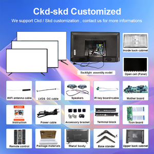 Televisor sin Marco de 85 Pulgadas, 4K <span class=keywords><strong>QLED</strong></span>, 60, 65, 70, 75, 80, 98 Pulgadas, Mini LED Vision TV Negro, Google Smart TV - Product Image 3