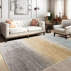 Tapis abstrait de style nordique, rectangle, imitation cachemire, décoration intérieure, entrée, chambre, salon, motif dégradé H-670 - Product Image 4