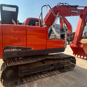 Mini-excavatrice sur chenilles DX140 de 14 tonnes avec moteur de 72 kW, capacité de la benne de 0,52 m3, garantie d'un an / 2000 heures - Product Image 1