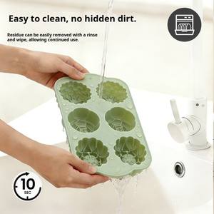 Nouveau moule à gâteau en silicone en forme de lapin de Pâques, 8 pièces, facile à démouler, plaque de cuisson - Product Image 6