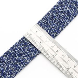 Bande élastique de haute qualité, ceinture élastique personnalisée, sangle élastique douce en polyester et coton, durable pour la gym, le yoga, le sport et l'entraînement - Product Image 6