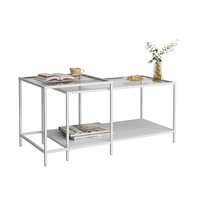 Table basse intelligente personnalisée de haute qualité, fournie directement par l'usine, table basse en métal moderne pour salon