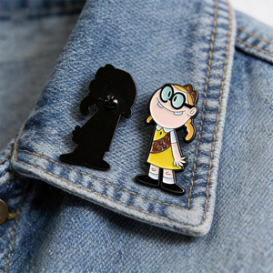 Pins de Solapa de Aleación de Zinc Premium con Esmalte, Insignias Metálicas Personalizadas, Broches Minimalistas y Elegantes para Ropa y Bolsos, Pins Decorativos - Product Image 3