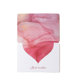 Tarjeta de felicitación de corazón personalizada, carta de confesión creativa para el Día de San Valentín, derramando amor - Product Image 3