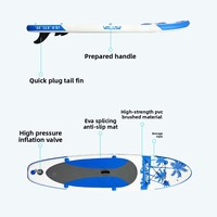 Vente en gros directe usine et dropshipping : Planches de surf et paddleboards gonflables, wakeboards pour débutants en PVC, pompe à air incluse