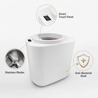 Composteur de déchets alimentaires électrique de 1,5 kg, machine à compost de cuisine compacte, inodore, pour les petites familles