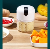 Vente en gros USB Rechargeable Mini Hachoir Poivre Petit Robot Culinaire Hachoir
