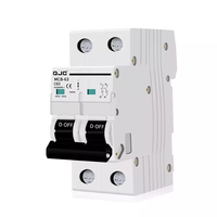 MCB C65 interrupteur d'air 1 pôle 2 pôles 3 pôles 4 pôles 2 phases 63A AC mcb mini disjoncteurs miniatures
