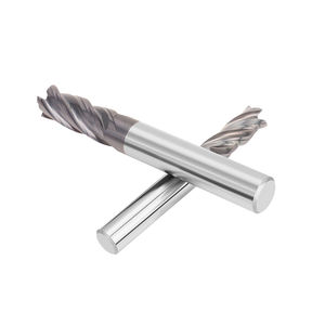 Fresa de extremo en ángulo R, fresa de Toro, vástago recto, flautas de molienda fina, extremo para procesamiento de metal cnc - Product Image 3