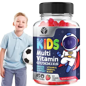 Wonderful extractive high content gummy bear vitamin anak multivitamin gummy vitamin c gummies untuk anak-anak