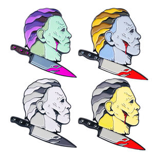 Fabrik preis Einfache Volkskunst Minimum im Freien Revers Tier polit mit LED-Licht Abzeichen <span class=keywords><strong>Pin</strong></span> - Product Image 5