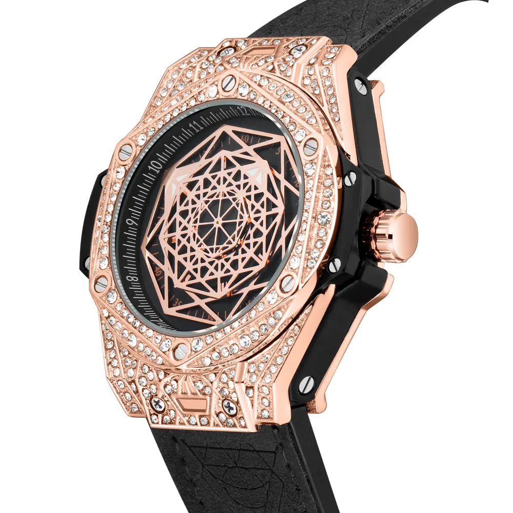 2022 PINTIME New Fashion Cool Men Quartz Watch Custom Logo Casual Wristwatch Personalized Customization