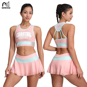 Ropa de Práctica para Animadoras, Uniforme de Animadora, Chándal de Calentamiento, Impresión por Sublimación, Uniforme de Animadoras - Product Image 1