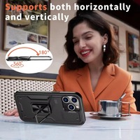 Vente chaude Tpu Pc étui de téléphone portable antichoc avec anneau support de béquille pour Iphone pour Samsung Moto Redmi Poco Google Pixel R