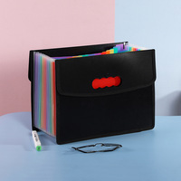 Porte-documents vertical multi-couches A4 en PP, organiseur de documents de bureau, dossier portable