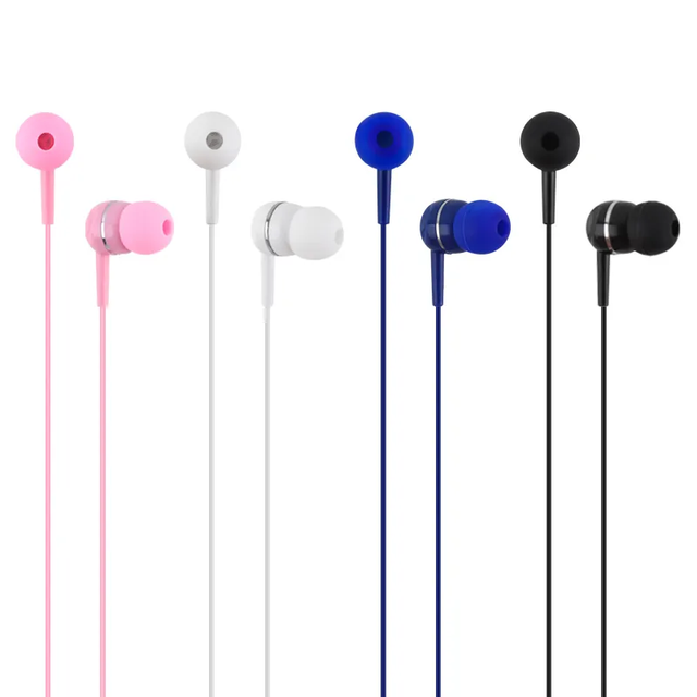 LINX Top Seller 3.5mm Jack Hot Sales Wired In-ear Colorful Earbud with Microphone Hands Free Sport Earphone for Mobile Phone