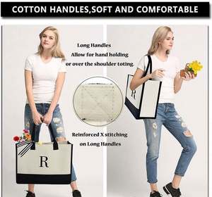 Bolsa de Compras de Algodón Navideña con Logotipo Personalizado al por Mayor, Bolsa de Compras Reutilizable, Ecológica, de Lona - Product Image 6