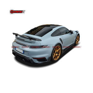 Kit de Carrocería de Fibra de Carbono Seca de la Mejor Calidad, Estilo Te-chart, para Porsche 911 992 Turbos, Parachoques Delantero y Trasero - Product Image 2