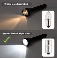 Bombilla LED para Linterna P13.5S 2W 3-12V Ba9s 3000K E10, LED-MINI-BA9s
