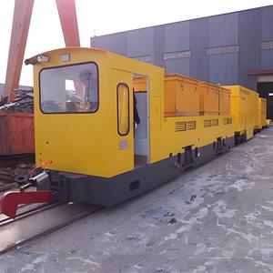 Personnalisation du fabricant <span class=keywords><strong>Locomotive</strong></span> de traction électrique 55T 320kW Puissance 134kN Démarrage Tractive Effort Batterie de marque - Product Image 1