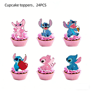 Decoraciones de Fiesta de Cumpleaños de <span class=keywords><strong>Stitch</strong></span> <span class=keywords><strong>Rosa</strong></span>, Globos, Vajilla Desechable, Platos de Papel, Vasos, <span class=keywords><strong>Fondo</strong></span>, Artículos para Fiesta de <span class=keywords><strong>Stitch</strong></span> - Product Image 3