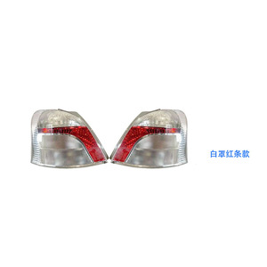 ไฟท้าย LED โตโยต้า ยาริส ปี 2007-2012 สีแดง พร้อมแผงสีขาว รุ่น OE 53876-0D210 53875-0D210 - Product Image 3