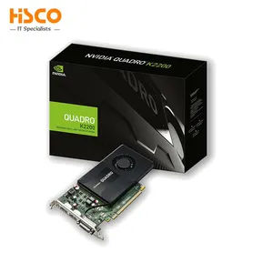 Carte vidéo Quadro K2200, 128-bit GDDR5, 4 go, PCI Express, 2.0x16, pour station de travail