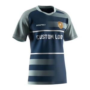Camiseta Deportiva Sublimada con Estampado de Moda, de Secado Rápido, Cuello en V, Jersey Atlético Personalizado, Camiseta de Rugby para Hombre - Product Image 5