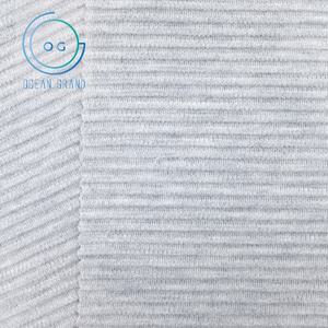 Tela de Punto Jacquard Elástica de Punto Fino con Puños y Cuello Acanalados para Ropa - Product Image 5