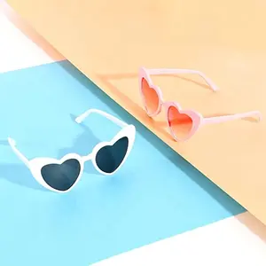 Bachelorette Love Heart Shaped Sunglasses for Bride to Be <strong>Party</strong> Women Vintage Mod Style Retro <strong>Glasses</strong> Border Custom Color - Product Image 6