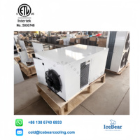Condenseur commercial d'unités de réfrigération de plain-pied de refroidisseur/congélateur de monobloc monté au plafond de 220v/60Hz pour l'entrepôt et le stockage des aliments