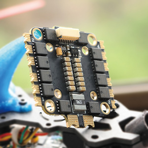 ESC sin escobillas 4 en 1 de 8 bits 50A/55A 6S con distancia entre orificios dual y firmware Bluebird para piezas de modelos de carreras FPV - Product Image 2